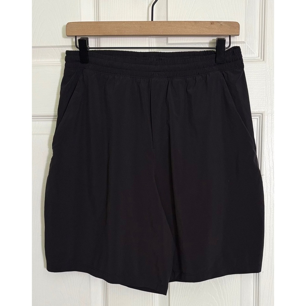 Lululemon Pace Breaker Short L Black 9" Inseam Athletic Gym Running Shorts